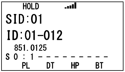 Control Channel Hold